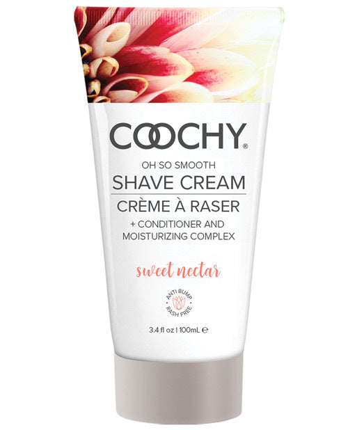 Coochy shave cream sweet nectar 3.4 oz