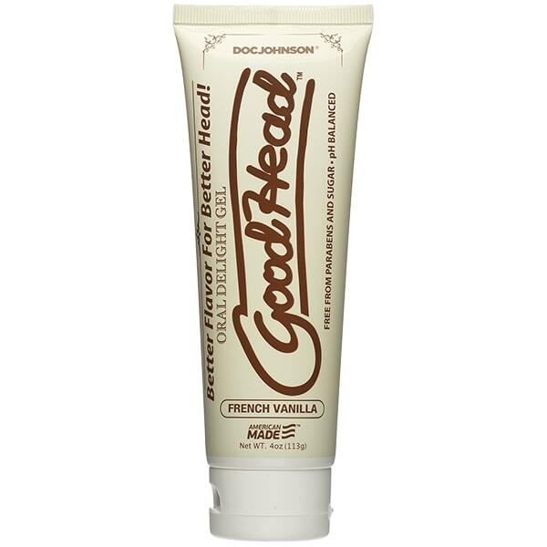 Goodhead oral delight gel 4 oz french vanilla (bulk)