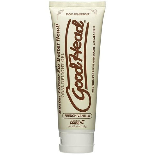 Goodhead oral delight gel 4 oz french vanilla (bulk)