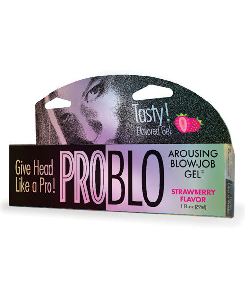 Problo ahh some blow job gel strawberry 1 oz