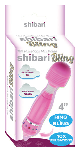 Shibari sexy! bling bling mini wand pink