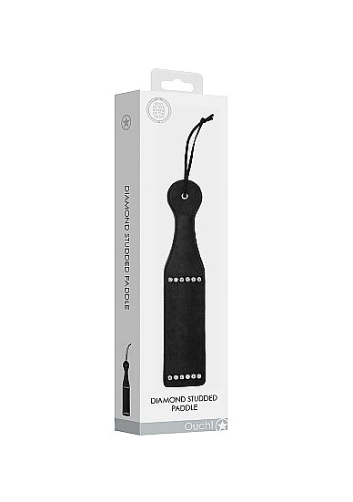Diamond studded paddle black
