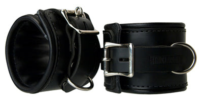 Strict Leather Padded Premium Locking Ankle Restraints