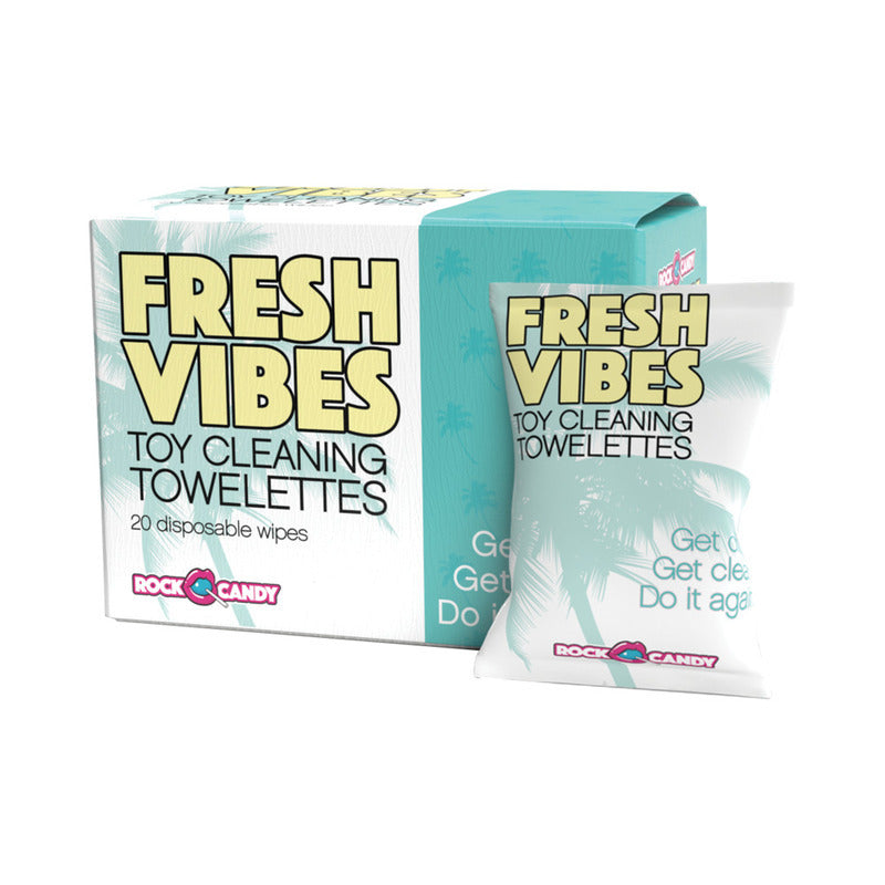 Fresh Vibes Toy Cleaning Towlettess Box