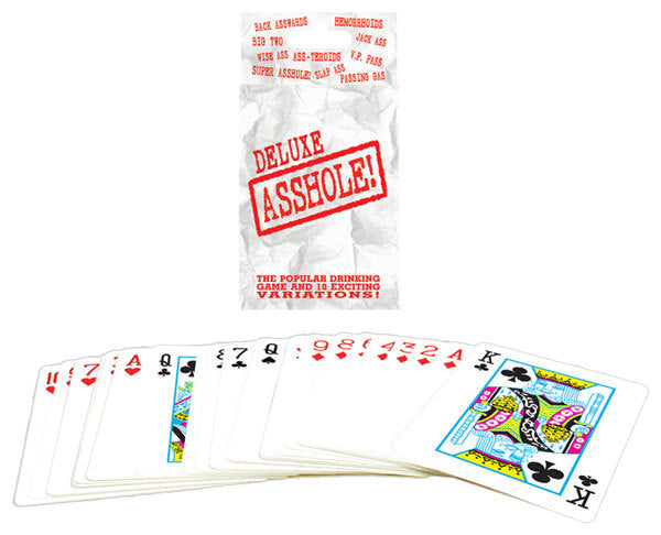 Deluxe asshole card game