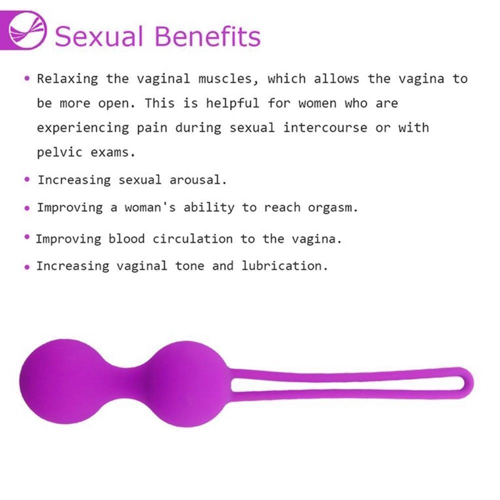 Safe Silicone Kegel Ball Vaginal Tight Exercise Ben Wa Ball Female Small Ball 3pcs/set