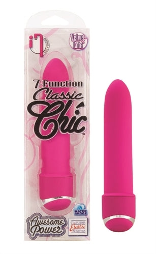 7 Function Classic Chic 4 Inches Vibe - Pink