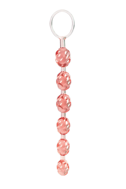 Swirl Pleasure Beads - Pink