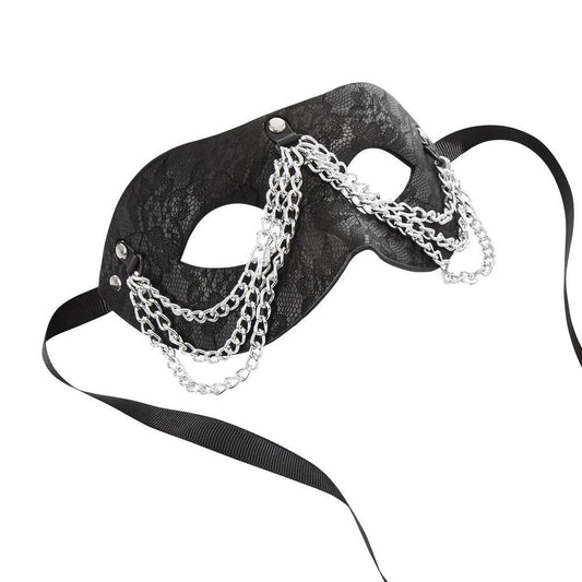 Sincerely chained lace mask